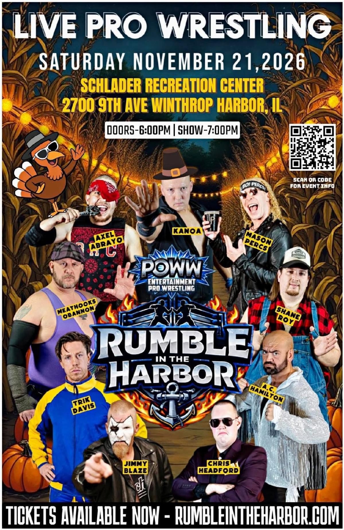 Rumble in the Harbor: Live Pro Wrestling in Winthrop Harbor